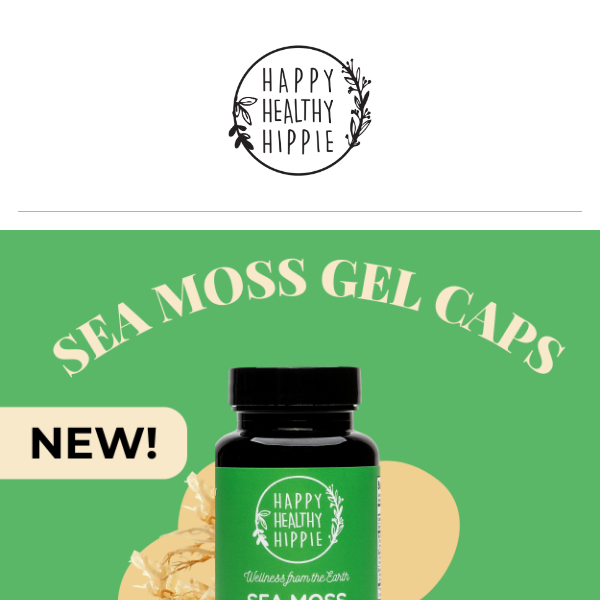 Now Available - Sea Moss Gel Capsules!