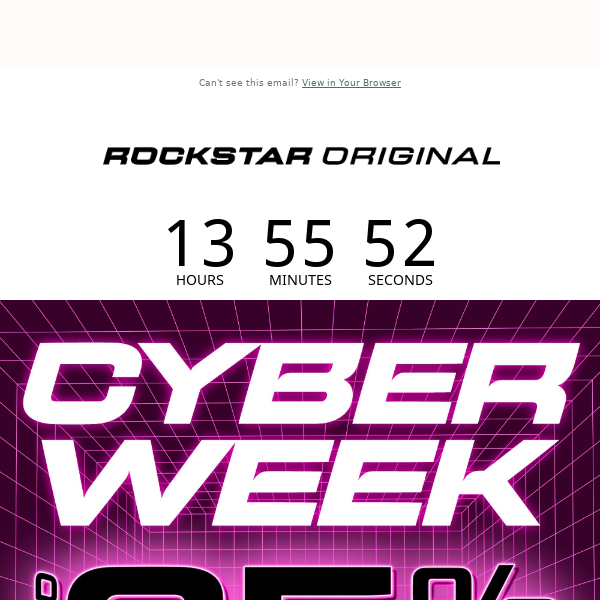 LAST DAY FOR CYBER WEEK⏰⏰