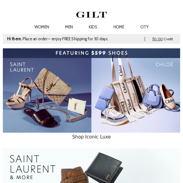 Saint Laurent & Chloé With $599 Shoes for Women | Saint Laurent & More Men
