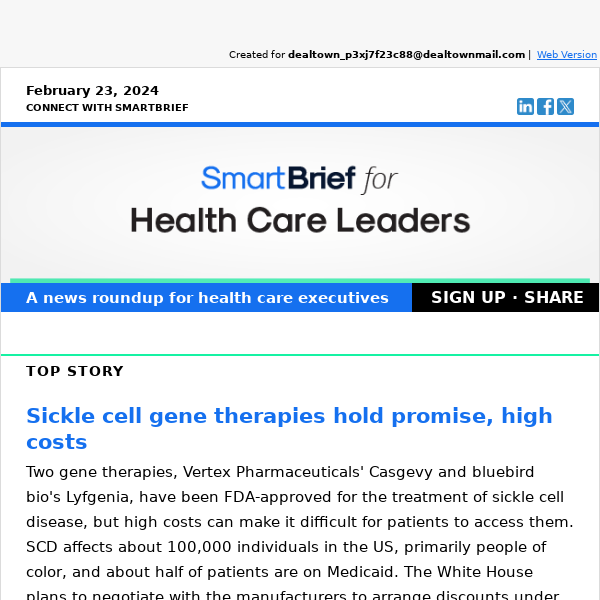 Sickle cell gene therapies hold promise, high costs