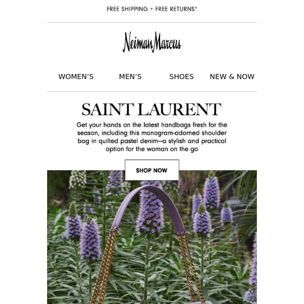 Saint Laurent | New handbag arrivals