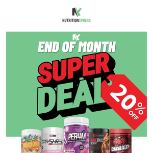 End of Month Deal!