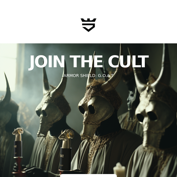 Ready to join the cult? 🐐