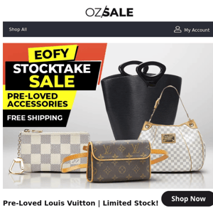 FREE SHIPPING on Pre-Loved Louis Vuitton Bags