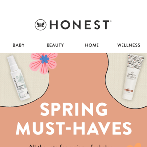 Spring must-haves 🌸