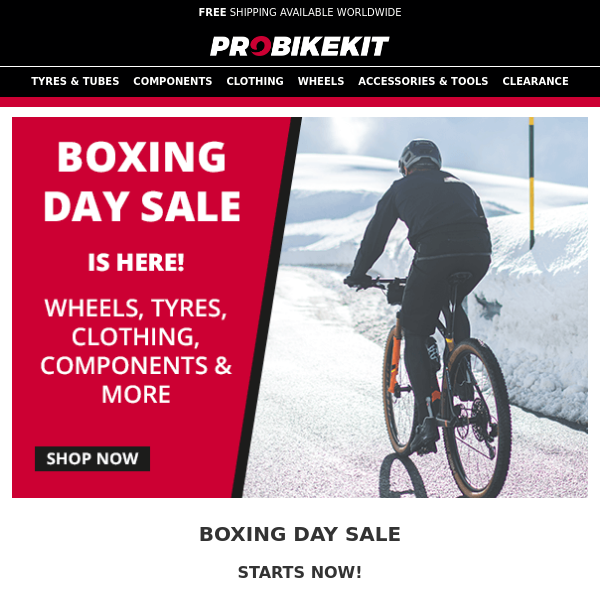Boxing Day Sale is here!