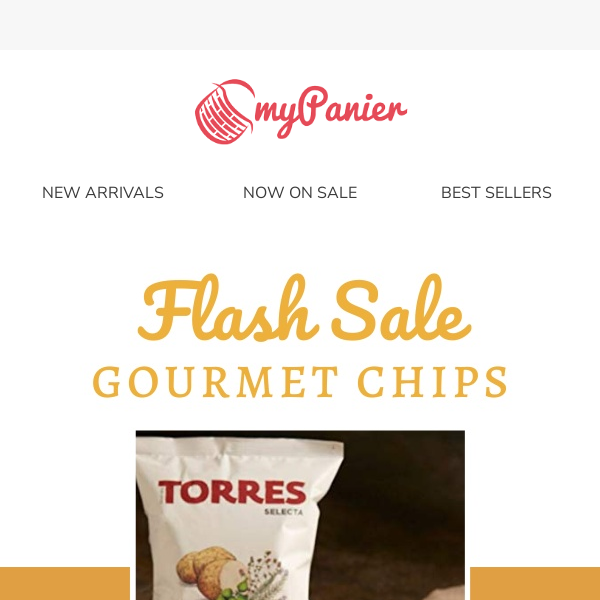 Free Gourmet Chips with your order!✨