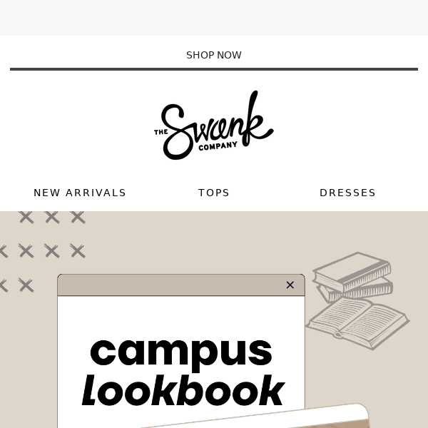 Tap for our Campus Lookbook! 📚✏️