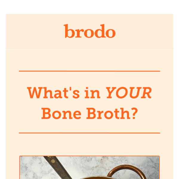 Why the other guys can't hold a 🕯️ to Brodo