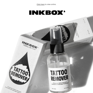 NEW! ✨ INKBOX TATTOO REMOVER