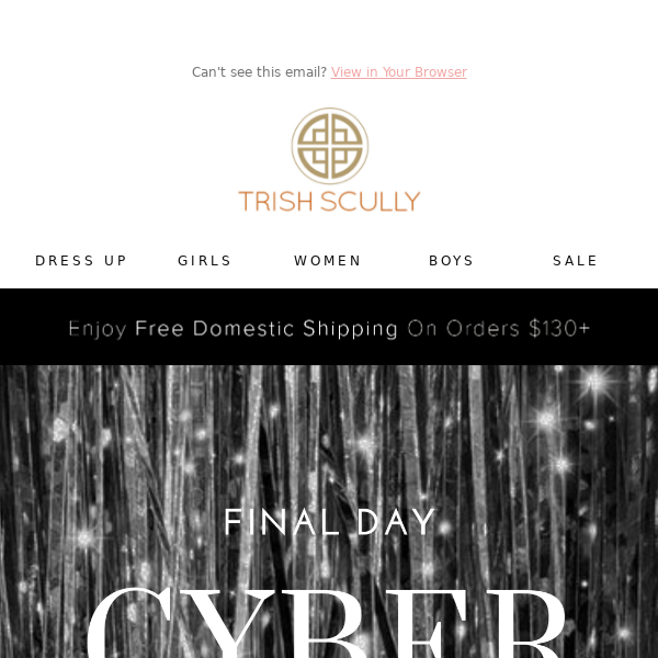 Cyber Monday Sale | Final Day To Shop!
