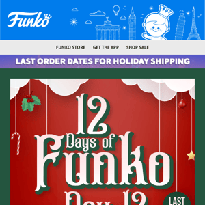 It's the last day of 12 Days of Funko!