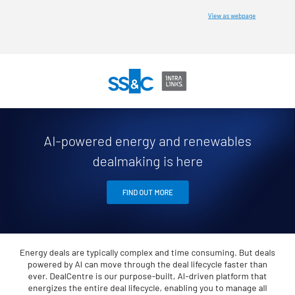 Supercharge your energy and renewables deals