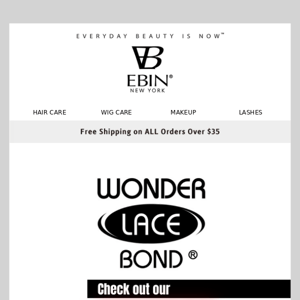 Have you tried the NEW Wonder Lace Bond products?👀