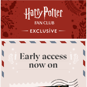 Your early access starts now 🎄