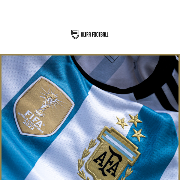 Just In: adidas Argentina Home 'Three Star' Kit