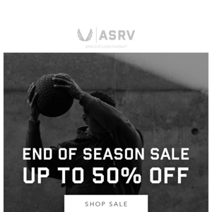 2 Days Left // End of Season Sale