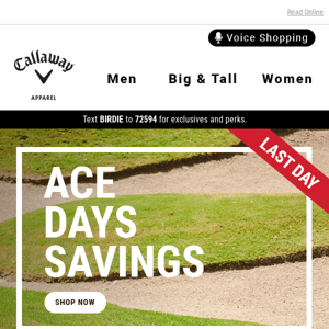 ⏳ FINAL DAY: Ace Days Savings