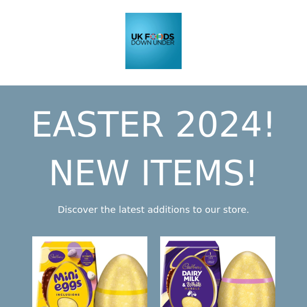 EASTER 2024 STOCK HAS ARRIVED! MORE COMING NEXT WEEK!