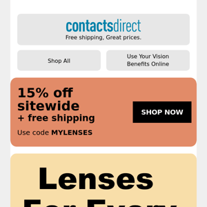 Get your contacts here!