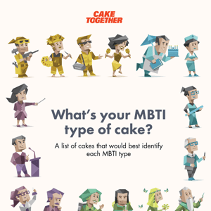 What’s your MBTI type of cake? 🎂⭐️