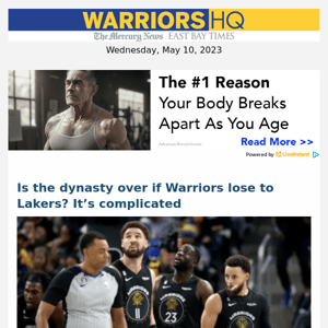 Is the dynasty over if Warriors lose to Lakers? It’s complicated