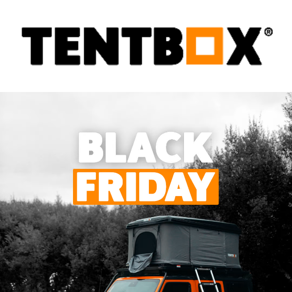 ⛺ BLACK FRIDAY is in full swing - TentBox Roof Tents
