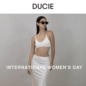 International Women's Day | Up To 35% Off Sitewide 24hrs