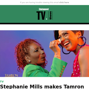 Stephanie Mills makes Tamron Hall sob over performance alongside son with Down syndrome