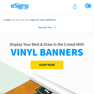Our Best Vinyl Banner Deals Are Back! | Up to 18% Off