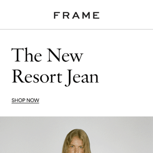 Our Most Popular Resort Jean - Now In Off-White