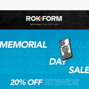 It's Happening | Memorial Day Sale Starts Now