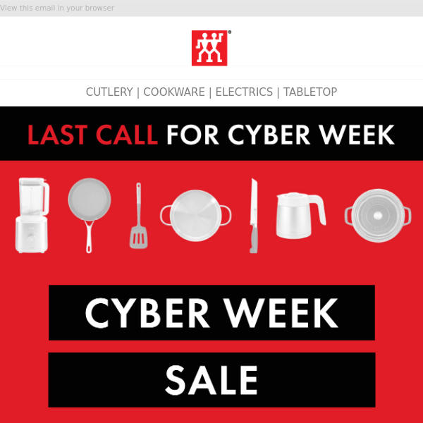 Last call for Cyber Week: Shop new additions at huge discounts