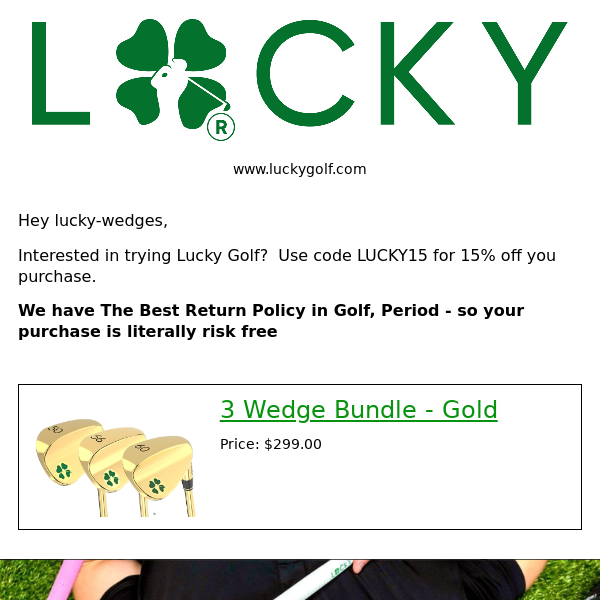 Thank You For Visiting luckygolf.com