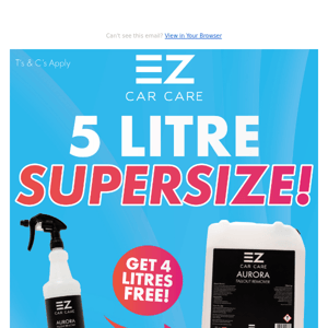 🙌 BUY 1L GET SENT 5L SUPERSIZE!