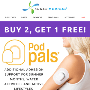 LAST DAY TO SAVE! Podpals® Adhesive Overlays
