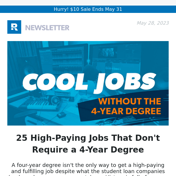 25 High-Paying Jobs That Don't Require a 4-Year Degree