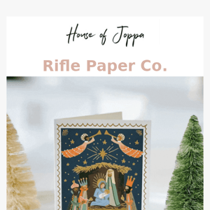 NEW:  Rifle Paper Co. Collection