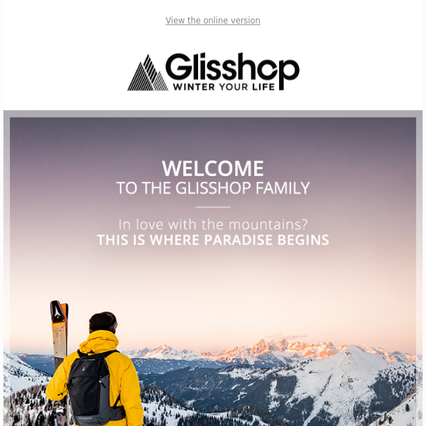 Welcome to the Glisshop Family ❄️