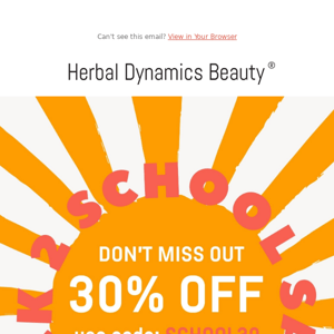 Don't miss out on 30% off all skincare