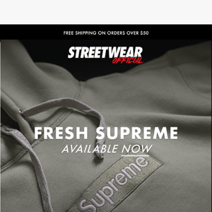 🚨NEW: Shop fresh Supreme styles right here