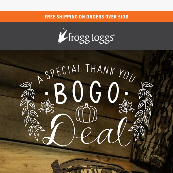 Last chance for this BOGO Deal!