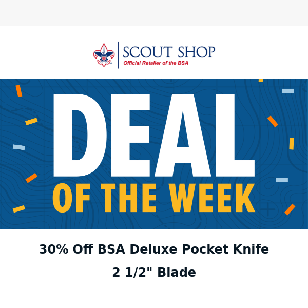 Deal Alert: 30% Off BSA Deluxe Pocket Knife!