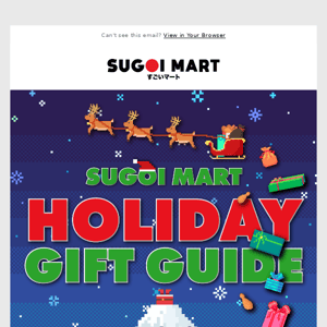 Our holiday gift guide is here! 🎁