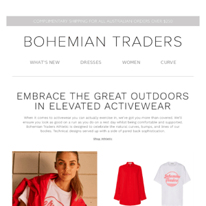 Embrace The Great Outdoors In Bohemian Traders Elevated Activewear