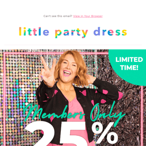 MEMBERS ONLY - 25% off Storewide🤗🌈