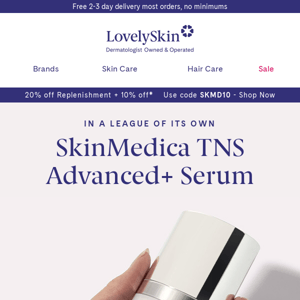 SkinMedica TNS Advanced+ Serum is in a league of its own