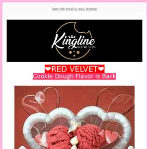 💥 25% OFF + Red Velvet Cookie Dough Flavor (Ends Soon)