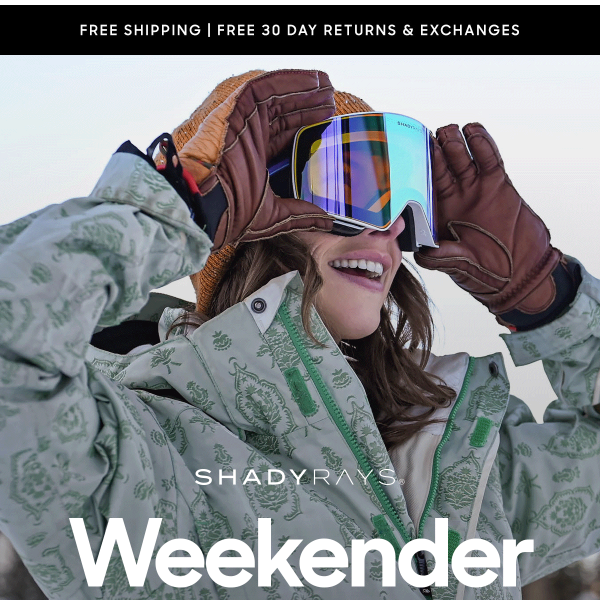 Spend the Weekend with Savings on Snow ⛷️