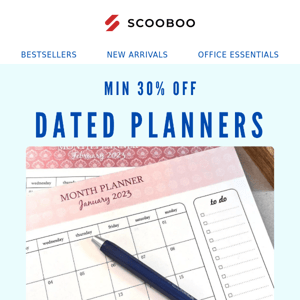 Dated Planners on SALE🤑💲